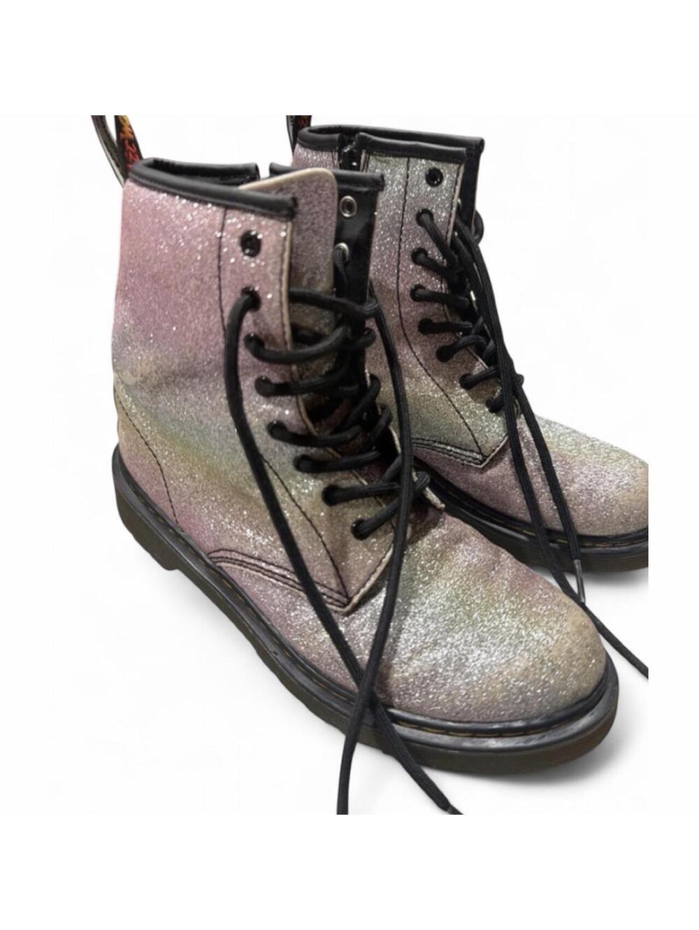 Dr. Martens 1460 Glitter Rainbow Boots